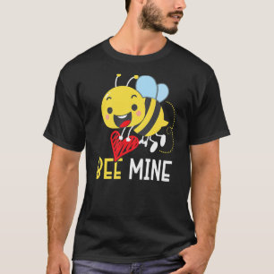 T-shirt Bee Valentines Jour Coeurs Jour Amour Cupide Relat