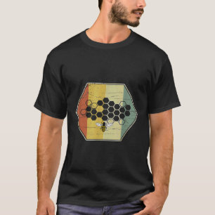 T-shirt Bee Whisperer Honeycomb Retro Bee Hive Beekeeper