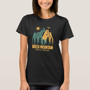 T-shirt Beech Mountain North Carolina Randonnée Outdoor Vi