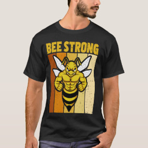 T-shirt beedybuilder bodybuilding abeille imker haltérophi