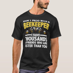 T-shirt Beekeeper Art Hommes Femmes apiculture abeille Bee