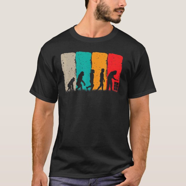 T-shirt Beekeeper Beekeeper Retro Evolution (Devant)
