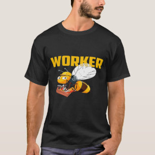 T-shirt Beekeeper Worker Bee Honey Comb Hommes Femmes Enfa