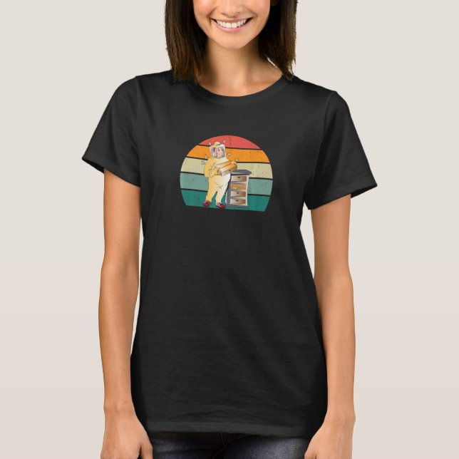 T-shirt Beekeeping Bees Beehive Honey Insect Protection Be (Devant)
