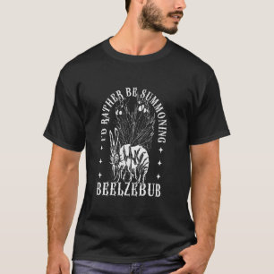 T-shirt Beelzebub mort occulte satan diable gothique nécro