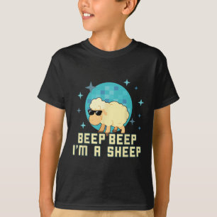 T-shirt Beep Beep Je suis un mouton amusant animal de ferm