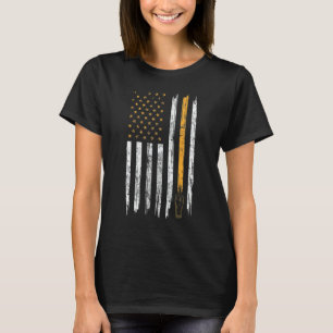 T-shirt Beer American Flag Usa 4 juillet