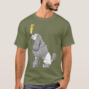 T-shirt Beer and Dogs Shirt Cute Dog Shirt Craft Beer