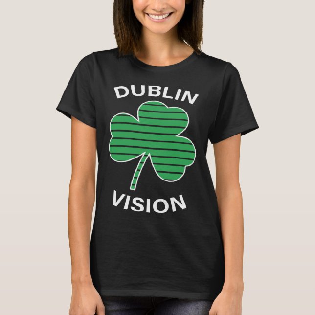 T-shirt Beer  Dublin Vision St Patrick s Day (Devant)