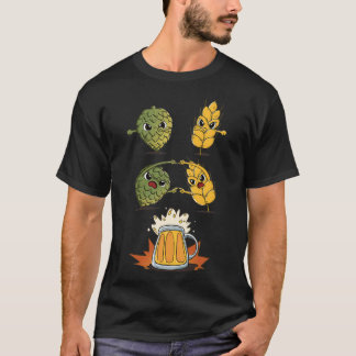 T-shirt Beer Fusion Dance Funny Beer Joke Homebrew Beer Cr
