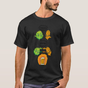 T-shirt Beer Fusion Hops and Malt Fusion Homme Beer Drin