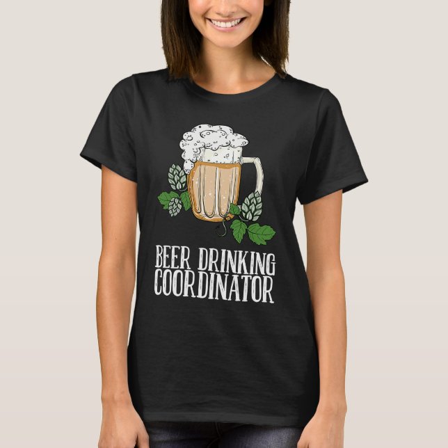 T-shirt Beer  Homebrew  Brewer  7 (Devant)