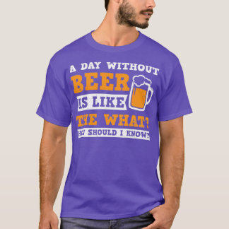 T-shirt Beer Papa Chemise Un Jour Sans Cadeau