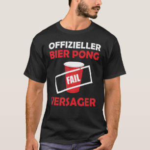 T-shirt Beer Pong Beer Beer Pong Hommes Beer Pong