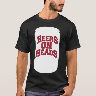T-shirt Beers on Heads Arkansas Bases Loaded