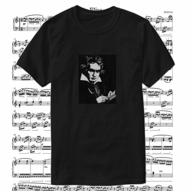 T-SHIRT BEETHOVEN (Créateur téléchargé)