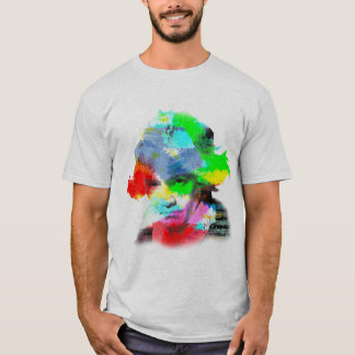 T-shirt Beethoven en couleurs