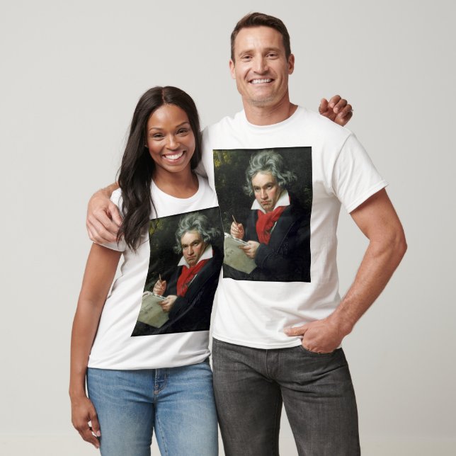 T-shirt Beethoven Portrait de Joseph Karl Stieler (Unisexe)