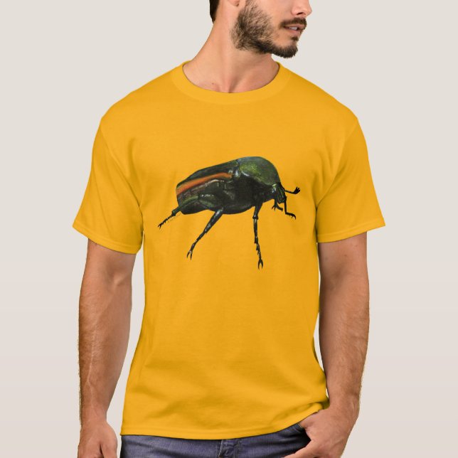 T-shirt Beetle Bug Top hommes (Devant)