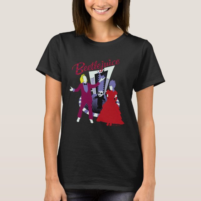 T-shirt Beetlejus | Beetlejus & Lydia Mariage (Devant)