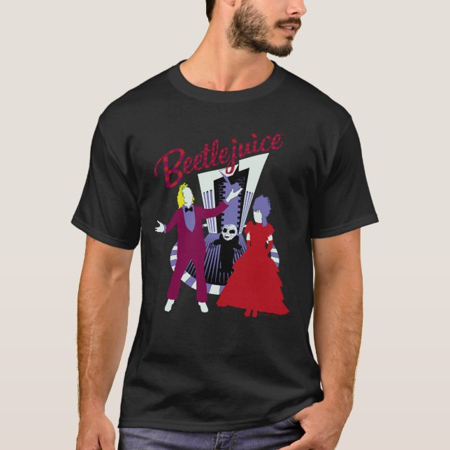 T-shirt Beetlejus | Beetlejus & Lydia Mariage (Devant)