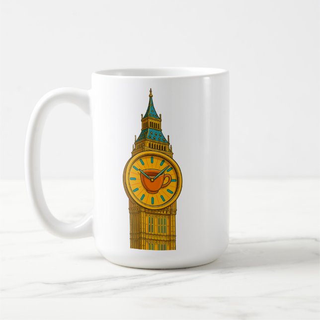 T-Shirt beg ben Coffee Mug (Left)
