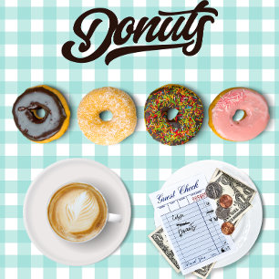 T-shirt beignets et café