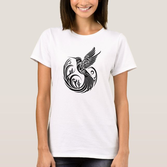 T-shirt Beija Flor Tribal (Devant)