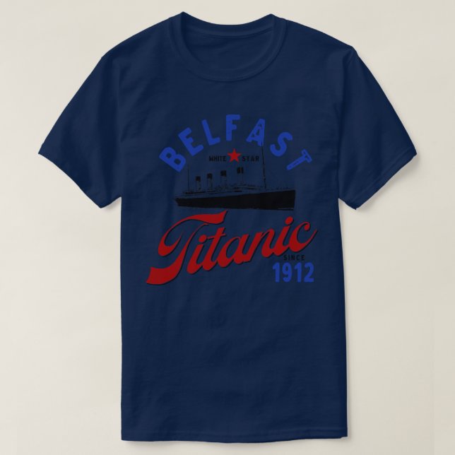 T-shirt Belfast Titanic (Design devant)