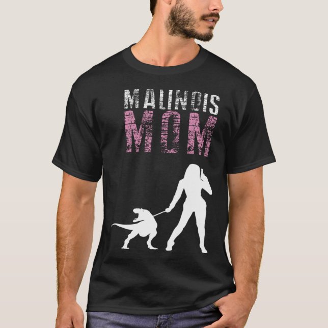 T-shirt Belgian Malinois Mom (Devant)