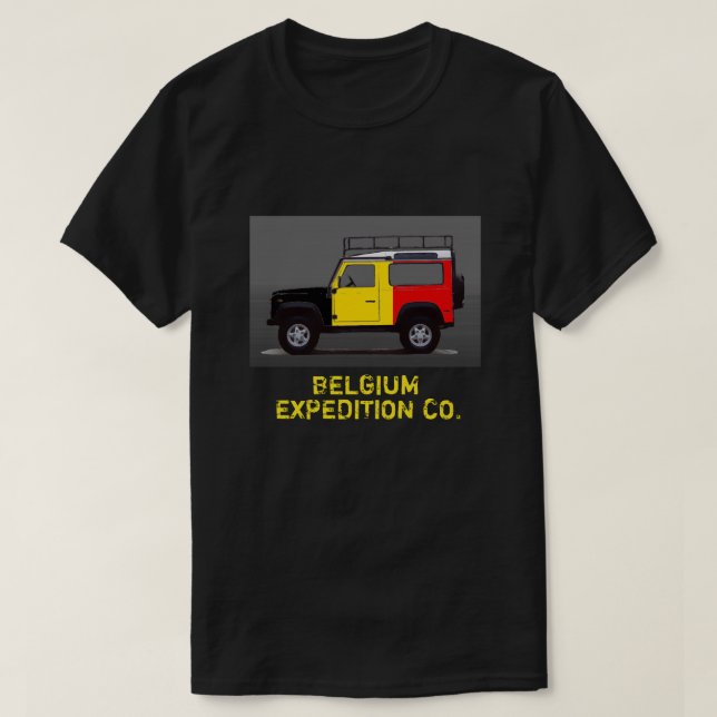 T-SHIRT BELGIQUE (Design devant)