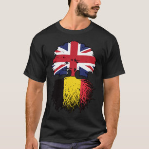 T-shirt Belgique Belgique Belgique Royaume-Uni Royaume-Uni