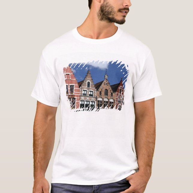 T-shirt Belgique, Brugge (ou Brug ou Bruge). UNESCO 2 (Devant)