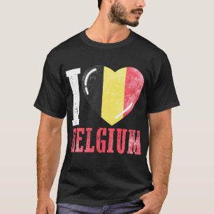 T-shirt Belgique J'aime Belgique