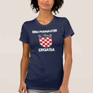 T-shirt Beli Manastir, Croatie avec armoiries