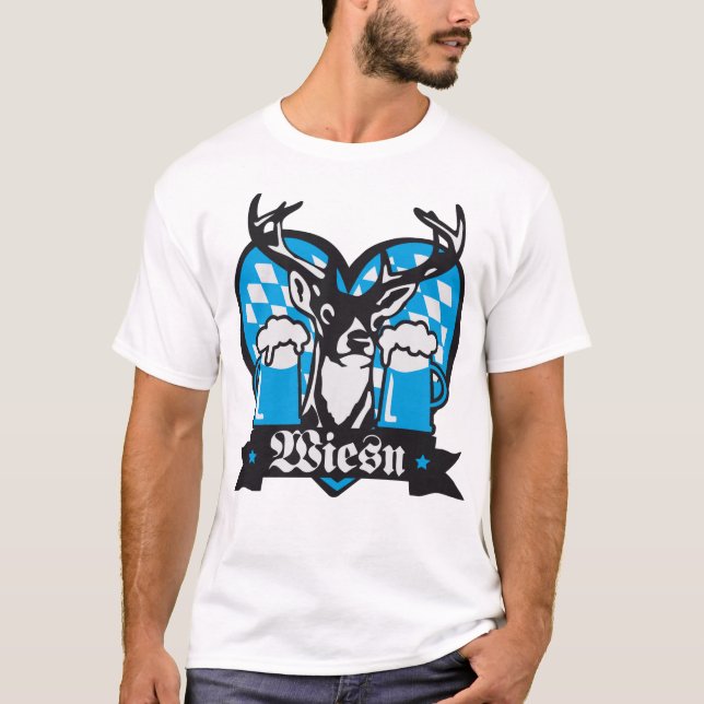 T-shirt Beline Hirsch (Devant)