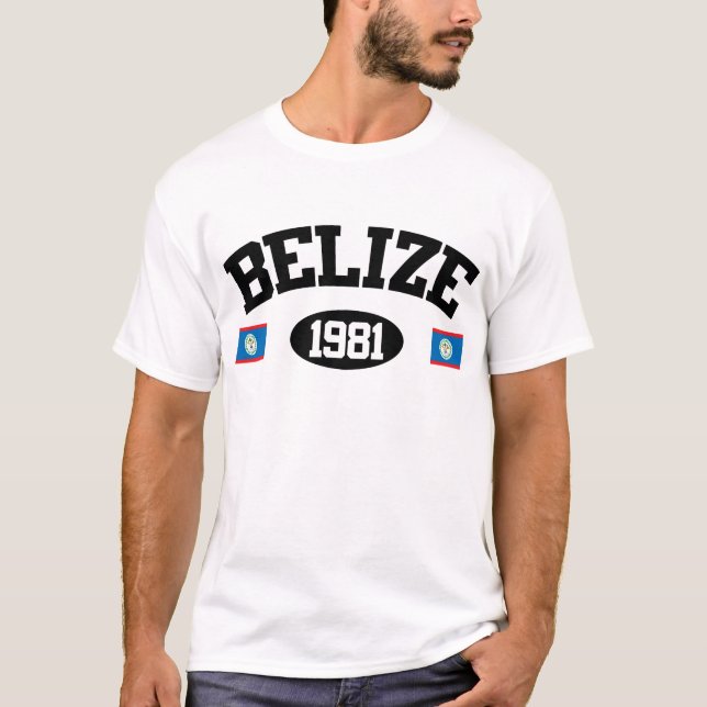 T-shirt Belize 1981 (Devant)