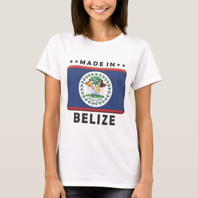 T-shirt Belize a fait (Devant)