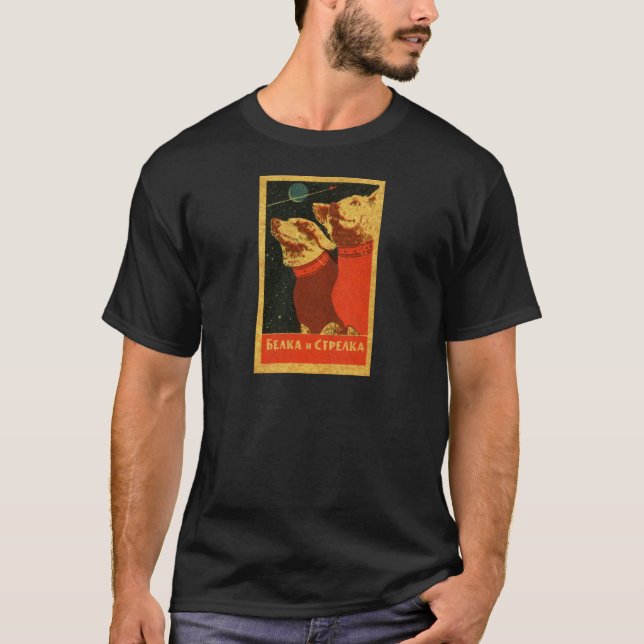 T-shirt Belka et Strelka (Devant)