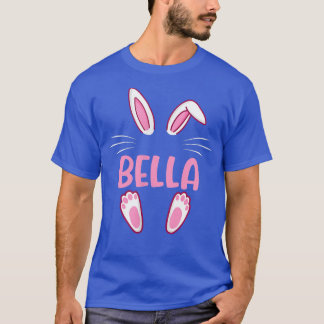 T-shirt BELLA Bunny Pâques Funny Novelle Femme Personnalis