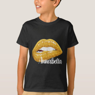 T-shirt Bella - Cadeau de prénom sans manches