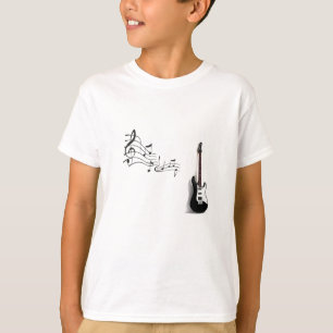T-shirt Bella+Canvas Crew, Je jaunis Néon Guitare