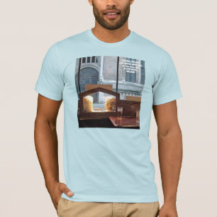 T-shirt Bella Canvas Tee, Coton, bleu, Barristers cirés !