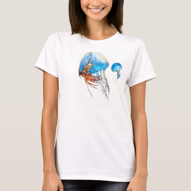 T-shirt Bella Goldie & Jellyfish (Devant)