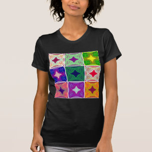T-shirt Belle À damiers africaine Extraordinaire Imprimer