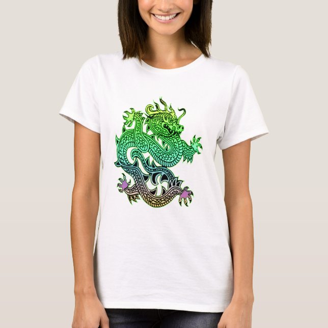 T-shirt Belle année des dons de dragon (Devant)