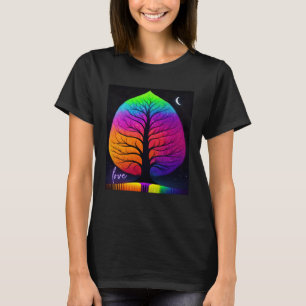 T-shirt Belle Arbre Vibrant La beauté de la nature