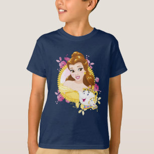 T-shirt Belle Avec Mme Potts Et Chip