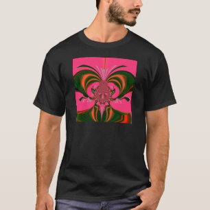 T-shirt Belle belle Africaine Hot rose rouge or vert
