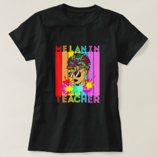 T-shirt Belle Black Girl Magic Melanin Poppin School T